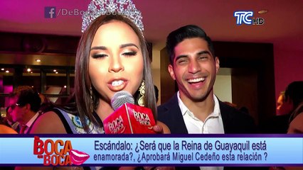 ¿Será que la Reina de Guayaquil está enamorada? ¿Aprobará Miguel Cedeño esta relación?