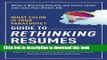 Read Books What Color Is Your Parachute? Guide to Rethinking Resumes: Write a Winning Resume and