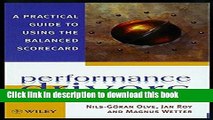 Read Books Performance Drivers: A Practical Guide to Using the Balanced Scorecard ebook textbooks