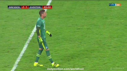 2-1 Pascal Testroet Goal HD - SG Dynamo Dresden 2 - 1 Everton 29.07.2016 HD