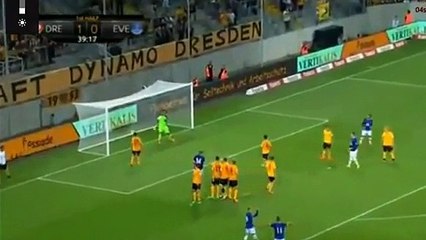 Gerard Deulofeu Goal HD - Dynamo Dresden 1-1 Everton 29.07.2016