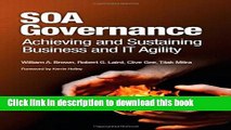 Read Books SOA Governance: Achieving and Sustaining Business and IT Agility ebook textbooks