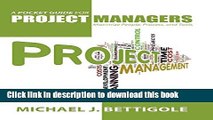 Read Books A Pocket Guide for Project Managers: Maximize People, Process, and Tools ebook textbooks