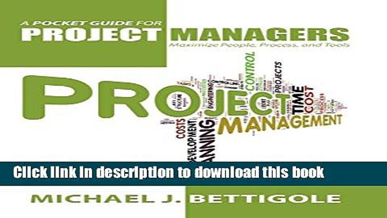 Read Books A Pocket Guide for Project Managers: Maximize People, Process, and Tools ebook textbooks