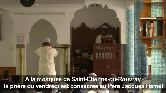 Saint-Étienne-du-Rouvray: chrétiens et musulmans prient ensemble