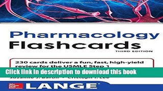 Download Books Lange Pharmacology Flash Cards, Third Edition Ebook PDF