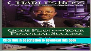 Read Books Gods Plan For Your Financial Success E-Book Free
