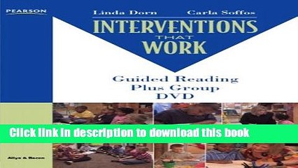 Read Books Interventions that Work: Guided Reading Plus Group DVD E-Book Free