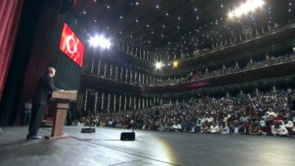 Erdoğan: "15 Temmuz'u Devlet ve Millet Olarak Bir Milat Haline Dönüştüremezsek Yazıklar Olsun Bize"