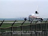 American Airlines DC-10 Takeoff 1989 - Original DC-10 Prototype