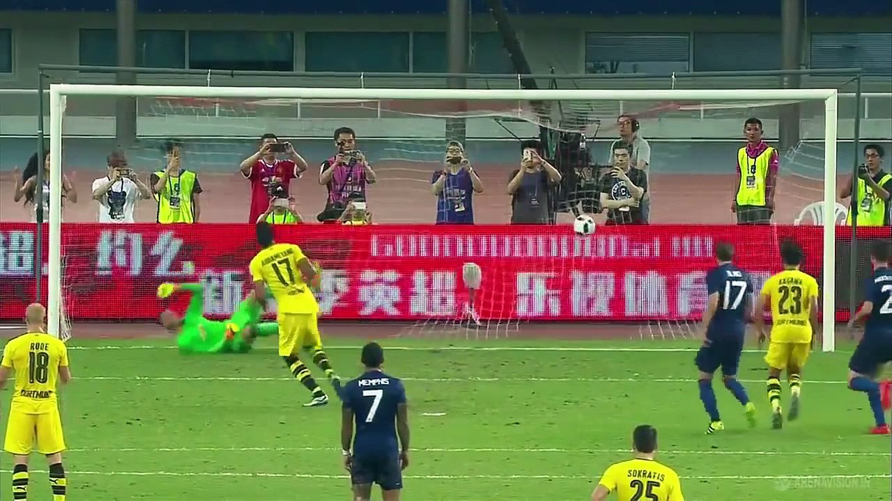 Manchester United vs Borussia Dortmund 1-4 ~ FULL MATCH HIGHLIGHTS  (Champions Cup 2016) HD
