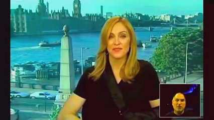 MADONNA iChat Session With Steve Jobs 2005
