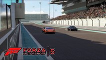 Forza 5 Mazda MX-5 vs Lamborghini Murcielago Yas Marina Race