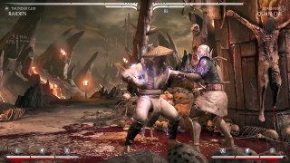 Mortal Kombat X Raiden Combo 25% Damage Hit