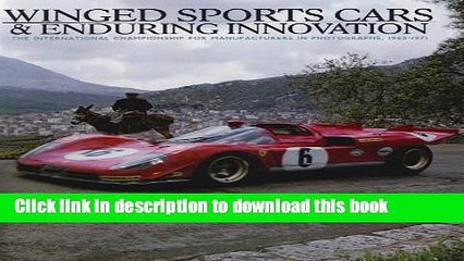 PDF Winged Sports Cars   Enduring Innovation: The International Championship for Manufacturers in
