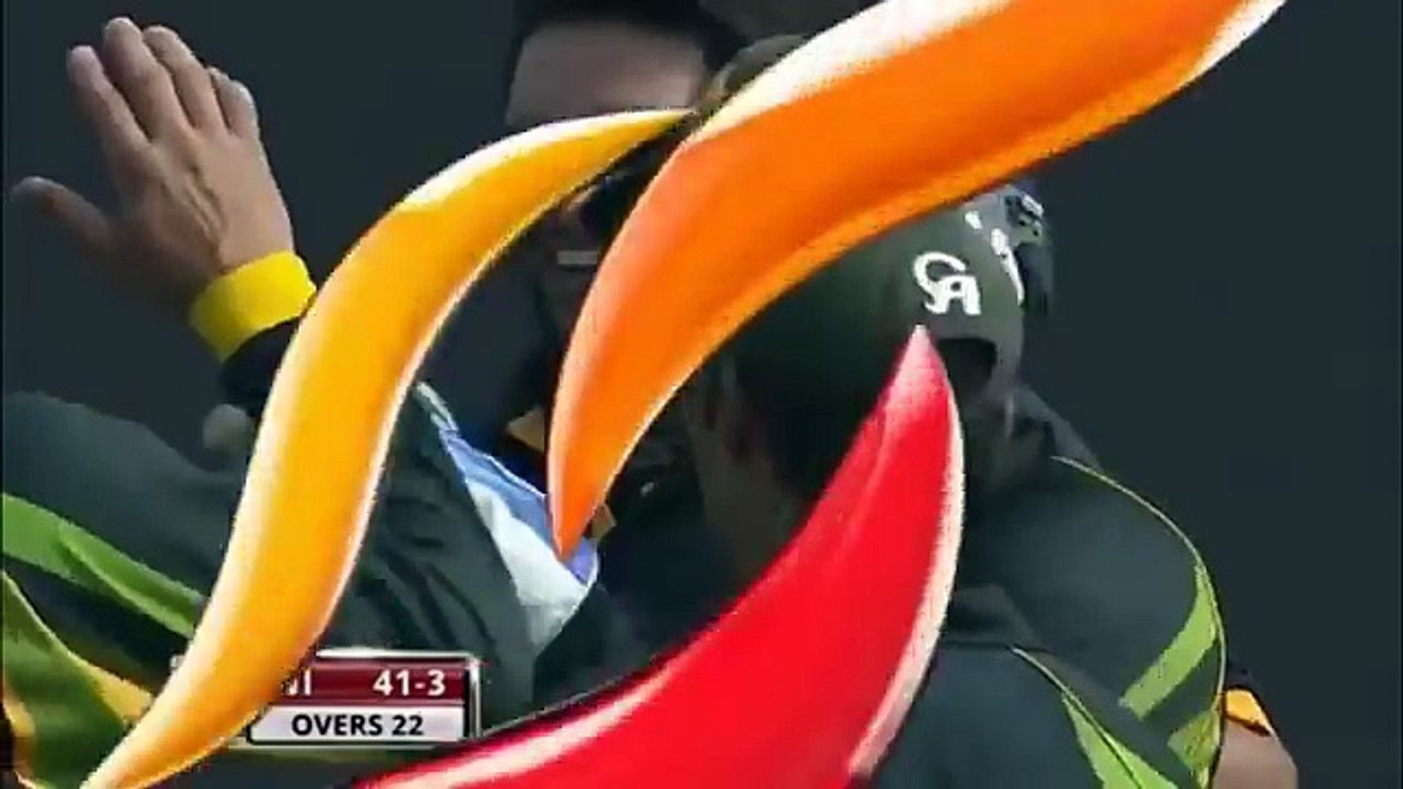 Shahid Afridi 7  Wickets in one odi match afrid...
