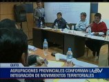 17 organizaciones conforman en Quito la Integración de Movimientos Políticos Territoriales