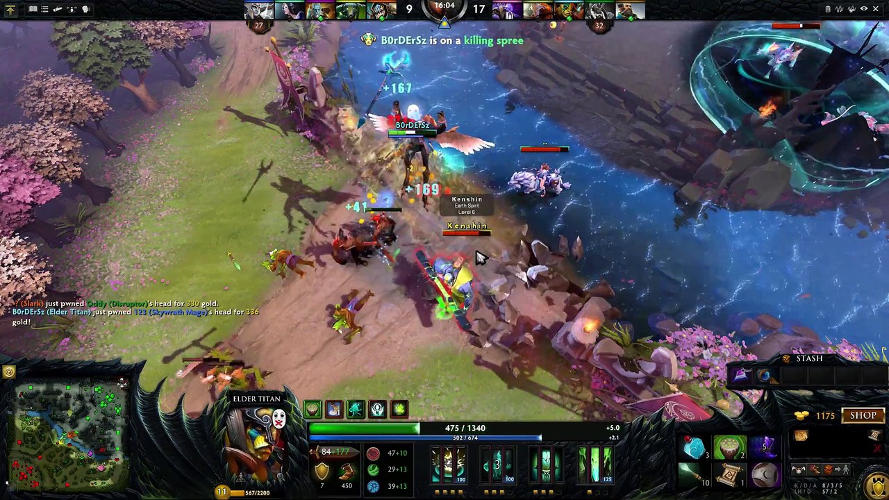 SumaiL Elder Titan- Dota 2- Dagon 5 + Natural Order = Ez Kill @ 26 Kills [MID SOLO]