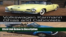 Books Volkswagen Karmann Ghias and Cabriolets: 1949-1980 FullOnline
