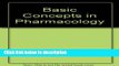 Books Basic Concepts in Pharmacology (MCGRAW-HILL S BASIC CONCEPTS SERIES) Free Download