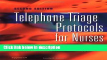 Books Telephone Triage Protocols for Nurses Free Online