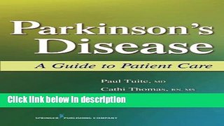 Books Parkinson s Disease: A Guide to Patient Care Free Download