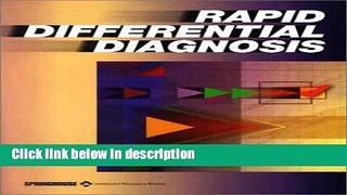 Ebook Rapid Differential Diagnosis Full Online
