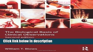 Books The Biological Basis of Clinical Observations Free Online