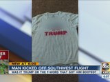 Man kicked off Southwest Airlines flight over Trump t-shirt