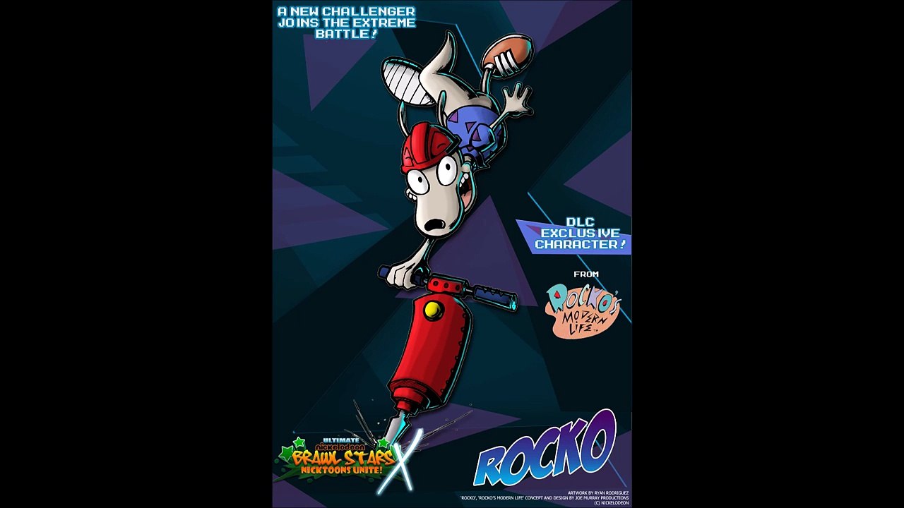 Ultimate Nickelodeon Brawl Stars X Rocko's Theme