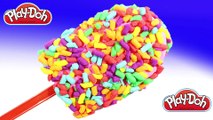 Play Doh DIY Popsicle Create Wonderful Popsicle Ice Cream vs Peppa Pig Toys Fun Video for Kids