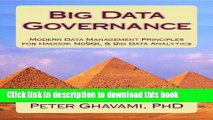 Books Big Data Governance: Modern Data Management Principles for Hadoop, NoSQL   Big Data