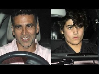 Akshay Kumar Spotted With His Son Aarav at Dishoom