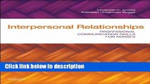 Ebook Interpersonal Relationships: Professional Communication Skills for Nurses Full Online