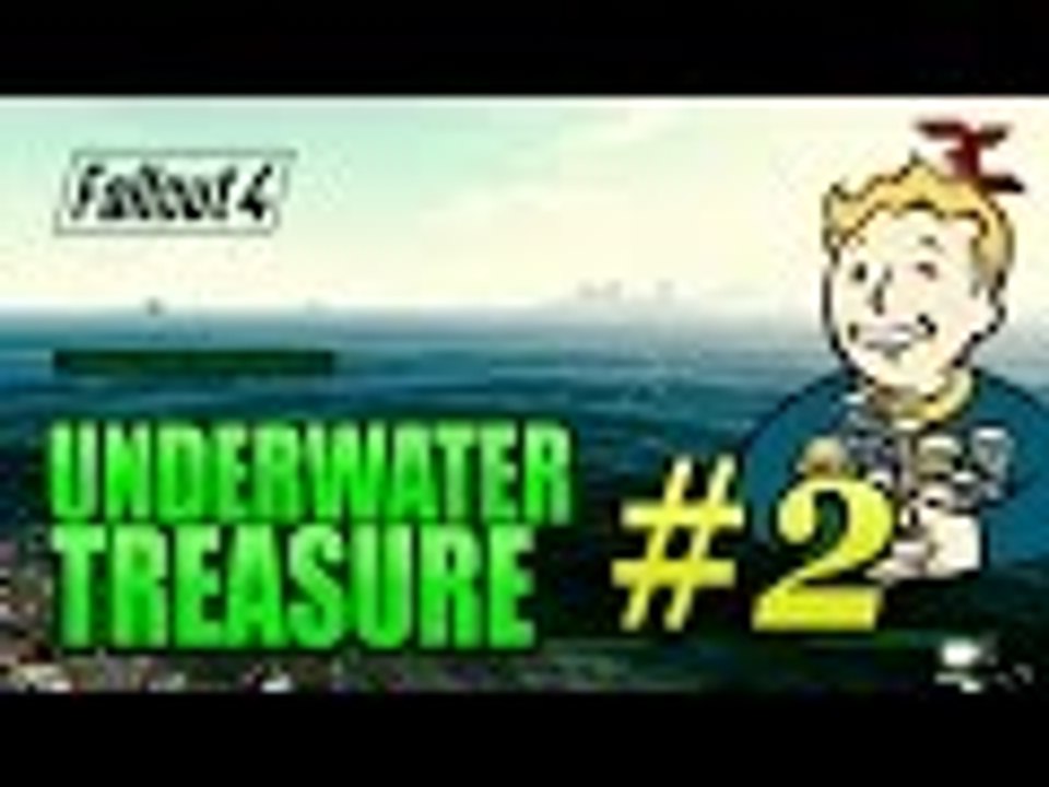 Fallout 4 - Underwater Secrets Exploration (Treasure Easter Egg #2)
