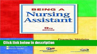 Books Being a Nursing Assistant (9th Edition) Free Online