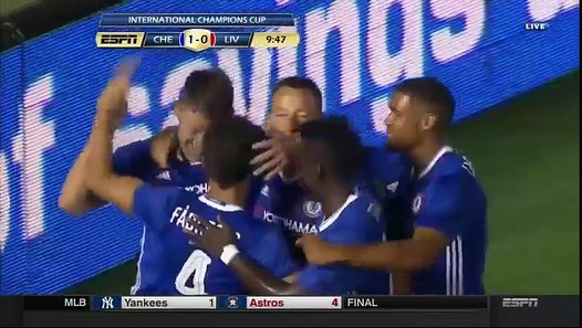 chelsea vs liverpool preseason highlights - video dailymotion