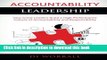 Ebook Accountability Leadership: How Great Leaders Build a High Performance Culture of