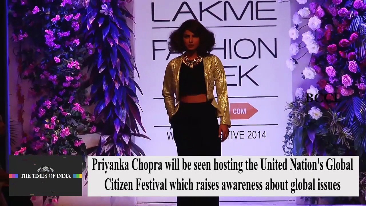 Priyanka Chopra Proud to be hosting Global Citizen with Usher