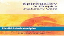 Books Spirituality in Hospice Palliative Care (Suny Series in Religious Studies) Free Online