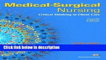Books Medical-Surgical Nursing: Critical Thinking in Client Care, Single Volume Value Pack