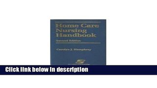 Books Home Care Nursing Handbook Full Online