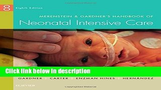Ebook Merenstein   Gardner s Handbook of Neonatal Intensive Care, 8e Full Online