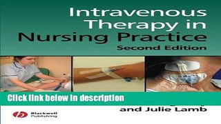 Books Intravenous Therapy in Nursing Practice Full Online