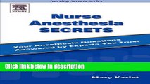 Books Nurse Anesthesia Secrets, 1e Full Online