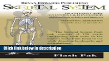 Books Flash Anatomy Flash Pak: The Skeletal System, (Flash Paks) Full Online