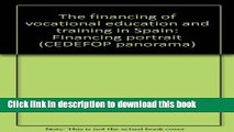Ebook The financing of vocational education and training in Spain: Financing portrait (CEDEFOP