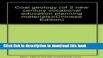 Ebook Coal geology (of 2 new century vocational education planning materials)(Chinese Edition)