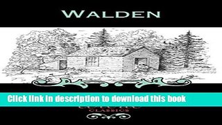 Download Books Walden (Coterie Classics with Free Audiobook) E-Book Free