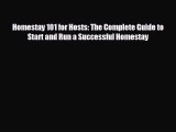EBOOK ONLINE Homestay 101 for Hosts: The Complete Guide to Start and Run a Successful Homestay